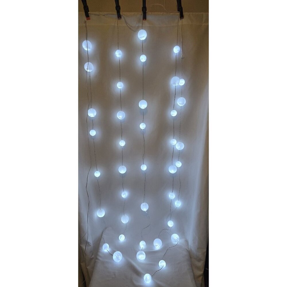 IKEA Strala String Light Round Globe Sphere Lights- WORKS- Discontinued Style